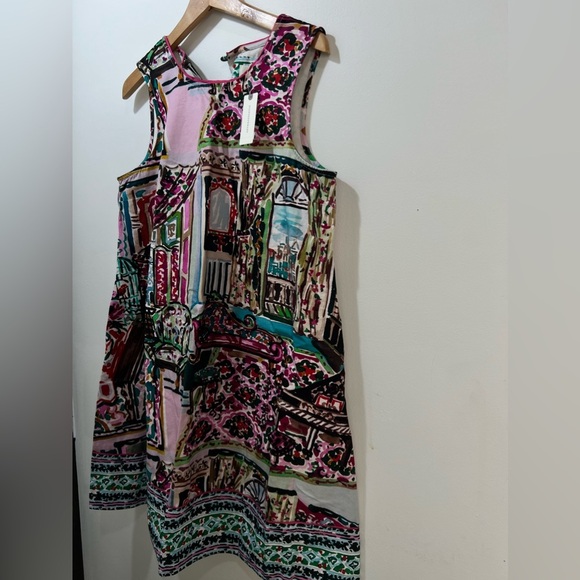 ANTHROPOLOGIE dress with a cute design, featuring a mix of styles Size-M - Picture 2 of 10